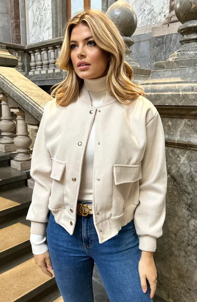 Chic Soft bomber jacket